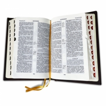 Библия. Книги Священного Писания Ветхого и Нового завета с индексами для поиска библейских книг